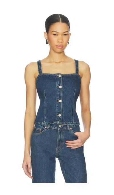 Dr Denim Niamh Top In Blue