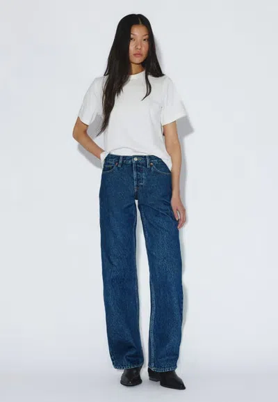 Dr Denim Dr. Denim Nika Mid Straight Jeans In Blue