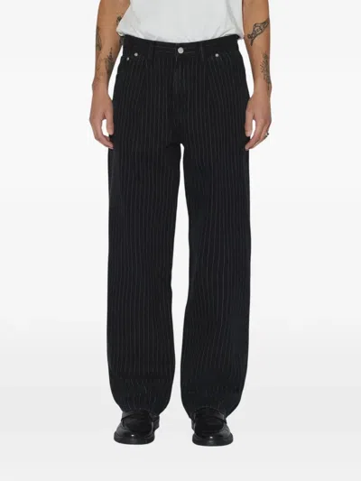 Dr Denim Omar Loose-fit Jeans In Black