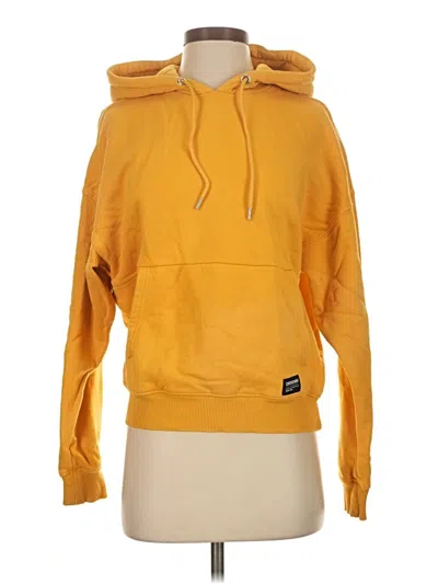 Pre-owned Dr Denim Pullover Hoodie In Yellow