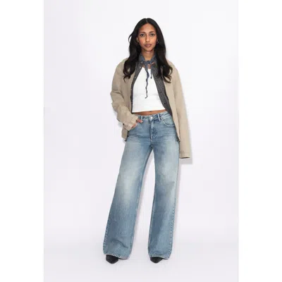 Dr Denim Dr. Denim Rhue Low Wide Jeans In Blue