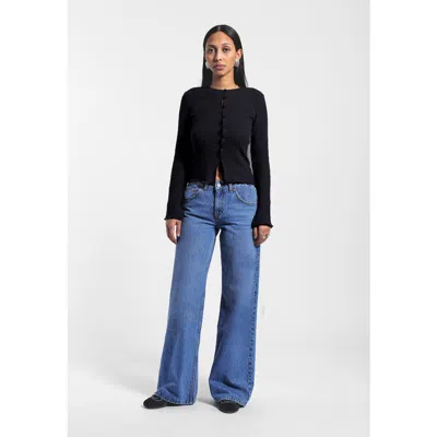Dr Denim Dr. Denim Rhue Low Wide Jeans In Blue