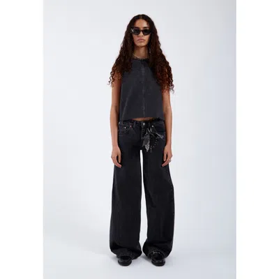 Dr Denim Dr. Denim Rhue Low Wide Jeans In Multi