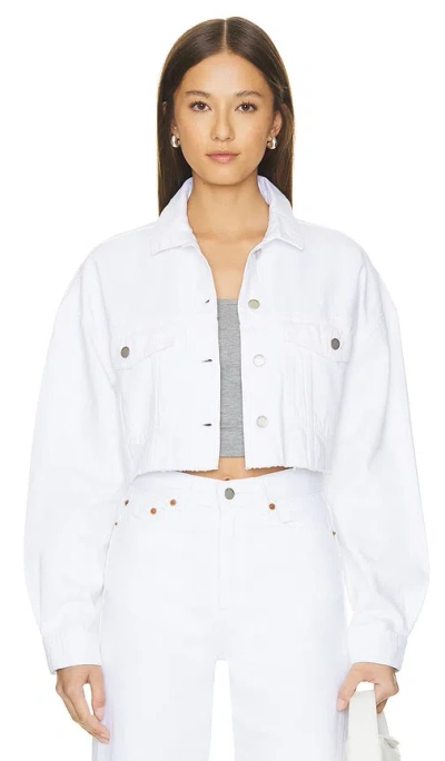 Dr Denim Sandi Jacket In White