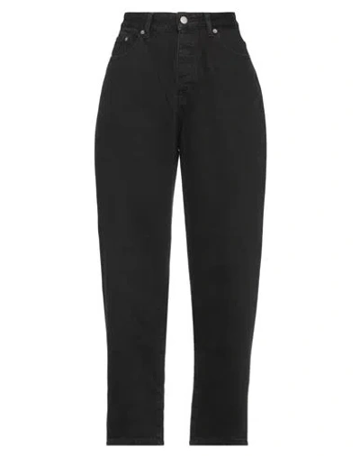 Dr Denim Dr. Denim Woman Denim Pants Black Size 30w-28l Cotton