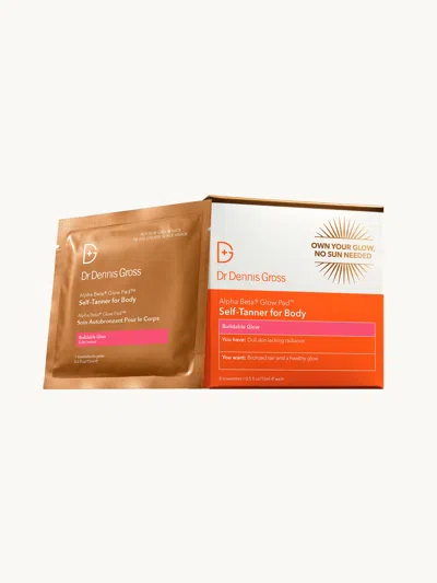 Dr Dennis Gross Alpha Beta Glow Pad Self-tanner For Body In Transparent