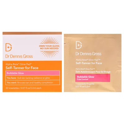 Dr Dennis Gross Alpha Beta Glow Pads For Face By Dr. Dennis Gross For Unisex - 20 Pc Pads In Transparent