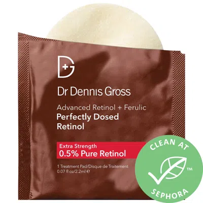 DR DENNIS GROSS SKINCARE ADVANCED RETINOL + FERULIC PERFECTLY DOSED RETINOL EXTRA STRENGTH 0.5% 8 TREATMENTS / PACK