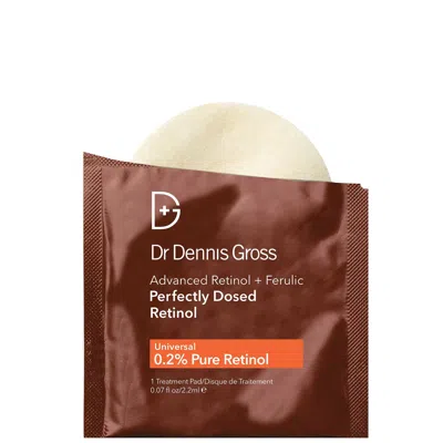 Dr Dennis Gross Skincare Advanced Retinol + Ferulic Perfectly Dosed Retinol Universal 0.2% 30 Pads In White