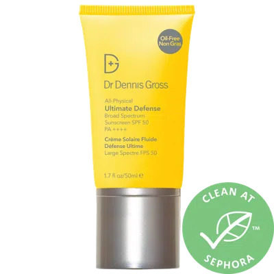 DR DENNIS GROSS SKINCARE ALL-PHYSICAL ULTIMATE DEFENSE BROAD SPECTRUM SUNSCREEN SPF 50 PA++++ 1.7 OZ / 50 ML