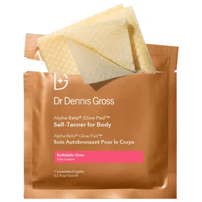 DR DENNIS GROSS SKINCARE ALPHA BETA GLOW PAD SELF-TANNER FOR BODY 8 TREATMENTS
