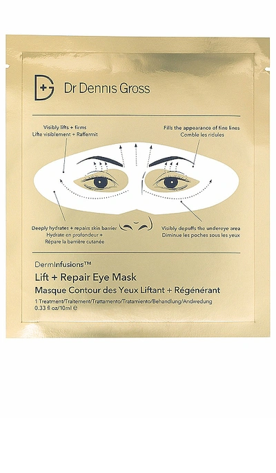 Dr Dennis Gross Skincare Derminfusions Lift + Repair Eye Mask In N,a