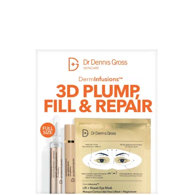 Dr Dennis Gross Skincare Derminfusions Plump, Fill And Repair Kit In White