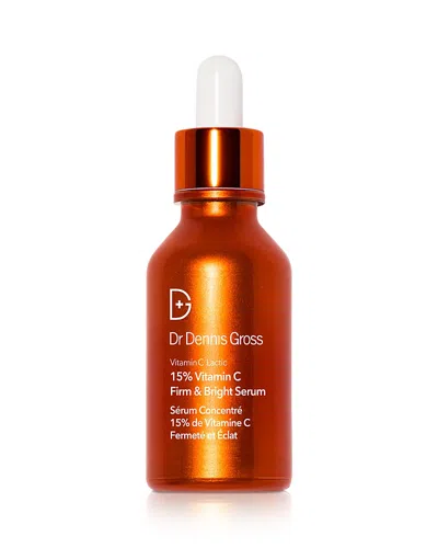 DR DENNIS GROSS SKINCARE LACTIC 15% VITAMIN C FIRM & BRIGHT SERUM 1 OZ.
