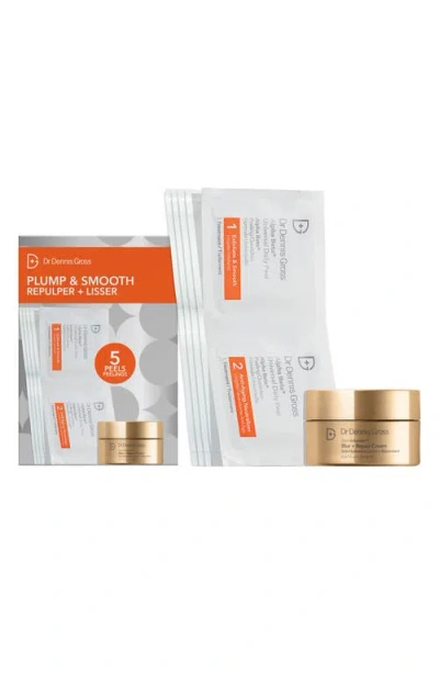 Dr Dennis Gross Skincare Dr. Dennis Gross Skincare Plump + Smooth Kit $50 Value In Transparent