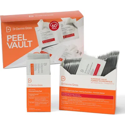Dr Dennis Gross Skincare Dr. Dennis Gross Skincare The Peel Vault Gift Set $249 Value In Orange