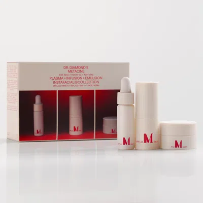 Dr. Diamond’s Metacine Dr. Diamond's Metacine Instafacial® Collection Discovery Trio Plasma, Infusion & Emulsion Set $125 V In Transparent