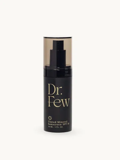 Dr. Few Skincare Tinted Mineral Sunscreen Spf 30 30 ml In Transparent