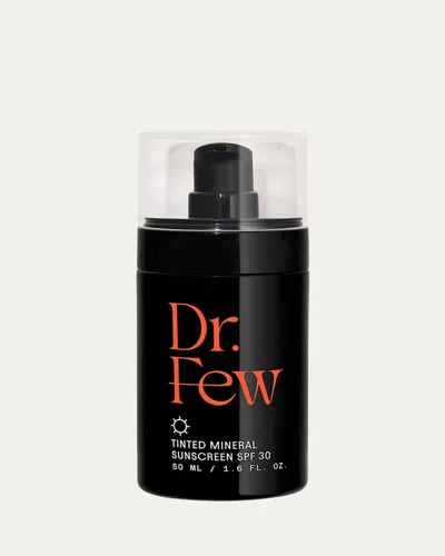 Dr. Few Tinted Mineral Sunscreen Spf 30, 1.6 Oz. In White