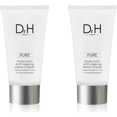Dr. H Dr H Hyaluronic Acid Hand Cream 50ml X 2 Duo Set In White