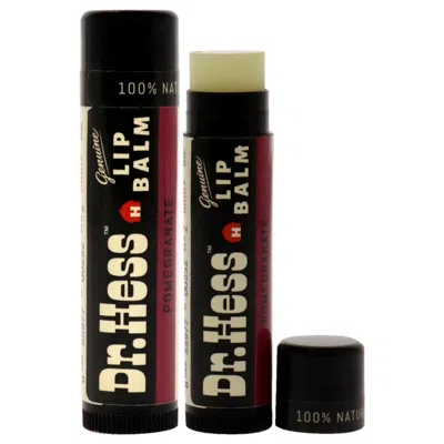 Dr. Hess Genuine Lip Balm - Pomegranate By  For Unisex - 0.15 oz Lip Balm In Multi