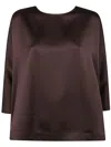 Drhope Dr. Hope Back Bottons Blouse Clothing In Brown