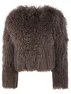 Drhope Dr. Hope Fur Jacket Clothing In Brown