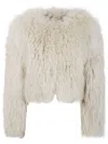Drhope Dr. Hope Fur Jacket Clothing In Neutral