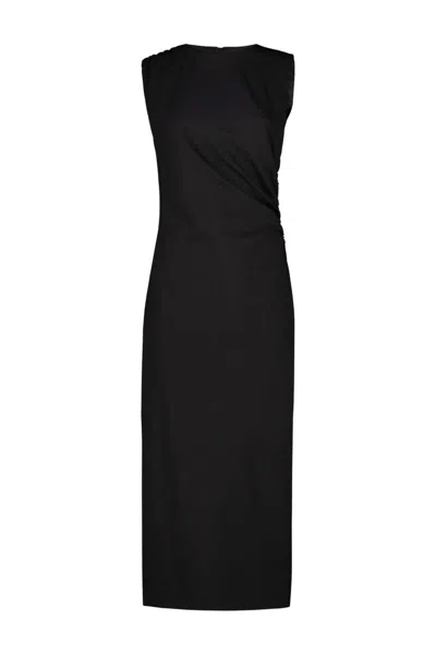 Dr. Hope Jersey Midi Dress Clothing In Black