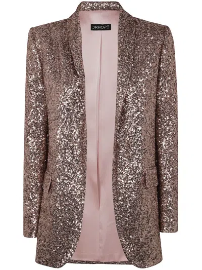 Dr. Hope Long Shaw Jacket Clothing In Multicolor