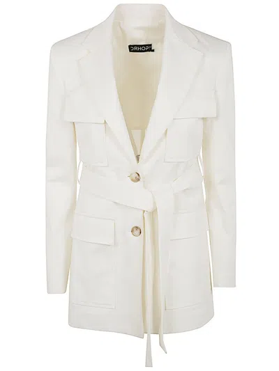 Dr. Hope Saharian Jacket Clothing In White