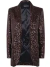 Drhope Dr. Hope Sequins Jacket Clothing In Brown