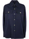 Dr. Hope Shirt Jacket Clothing In Blue