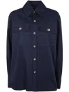 Dr. Hope Shirt Jacket Clothing In Blue