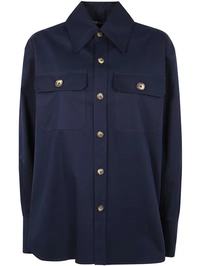 Dr. Hope Shirt Jacket Clothing In Blue