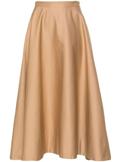 Dr. Hope Skirt Clothing In Brown