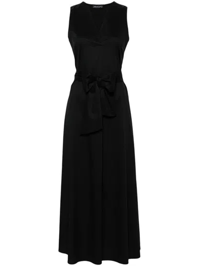 Dr. Hope Sleeveless Dress With Belt Clothing In Black