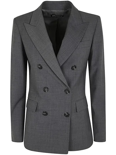 Dr. Hope Smocking Jacket In Gray