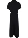 Drhope Dr. Hope Turtle Neck Dress Clothing In Black
