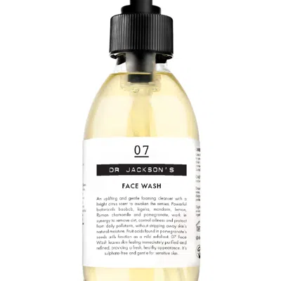 Dr Jackson's Skincare Yellow / Orange 07 Face Wash 200ml In Neutral