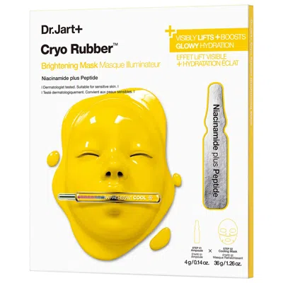Dr. Jart+ Cryo Rubber Brightening Face Mask With Niacinamide 1 Oz/30 ml In Multi