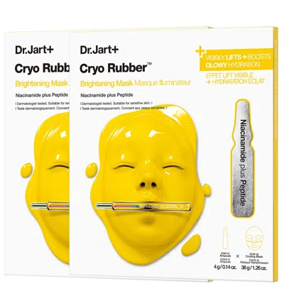 Dr. Jart+ Cryo Rubber Brightening Hydrogel Mask With Niacinamide (2 Pack)
