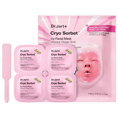 Dr. Jart+ Cryo Sorbet Icy Facial Mask To Visibly Depuff .03/.06 G In Transparent