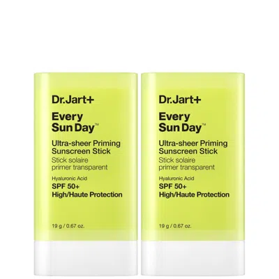 Dr. Jart+ Every Sun Day™ Ultra-sheer Priming Sunscreen Stick Spf 50 Duo