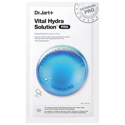 Dr. Jart+ Vital Hydra Solution Pro Glow Face Mask With Hyaluronic Acid 0.91 oz In White