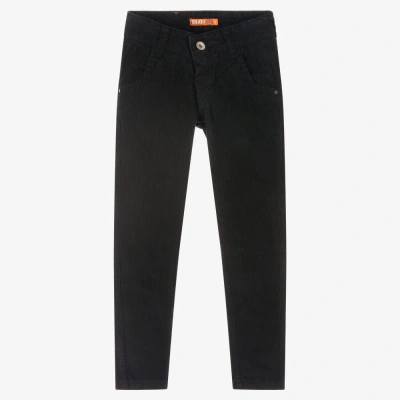 Dr Kid Kids' Girls Black Corduroy Trousers