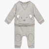 DR KID GREY COTTON BABY TRACKSUIT