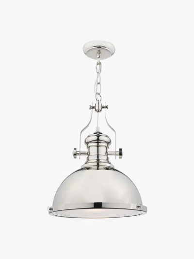 Där Lighting Arona 1 Light Pendant In Polished Chrome
