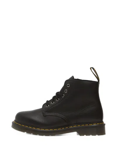 Dr. Martens 101 Ambassador Lace-up Combat Boots In Black
