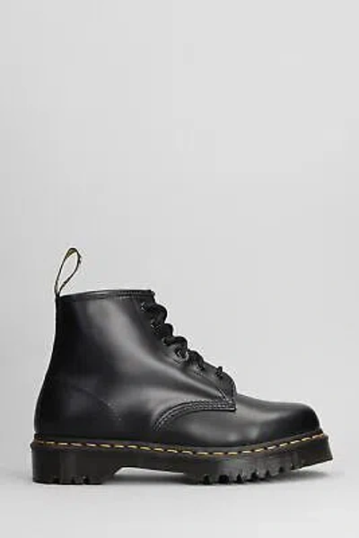 Pre-owned Dr. Martens 101 Bex Combat Boots In Black